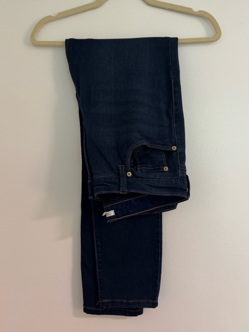STS Blue Dark Wash Skinny Jeans | High Rise Stretch Denim Size 32